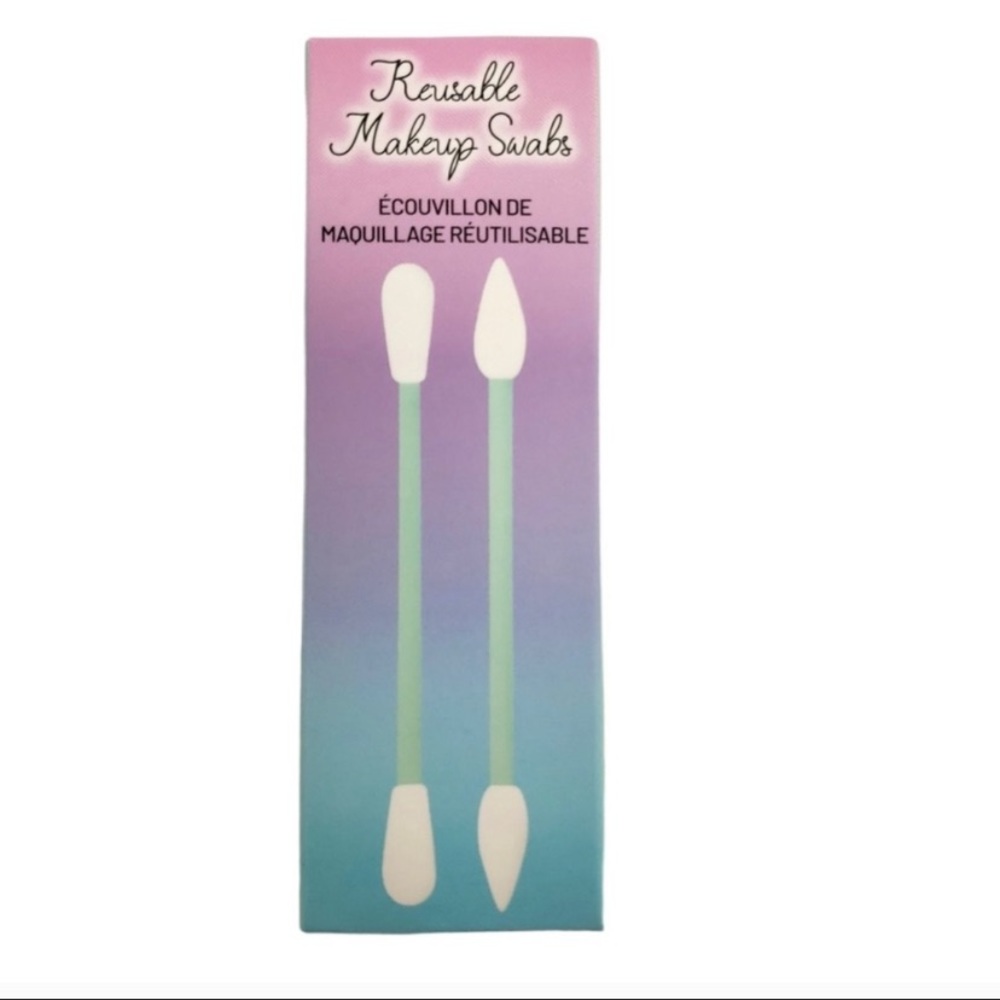 NWT Aria Beauty Reusable Makeup Swabs With Case